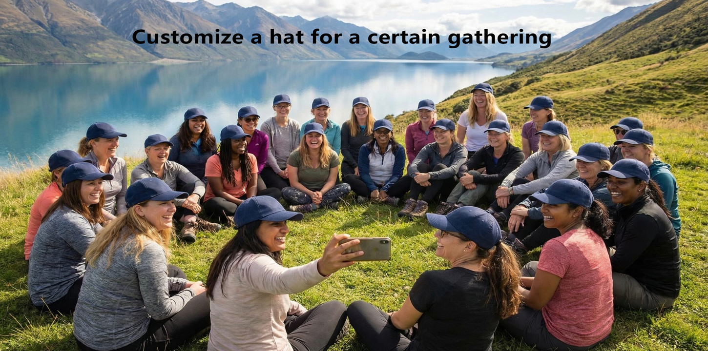 Customize a hat for a certain party