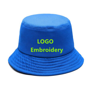 Cotton bucket hat logo