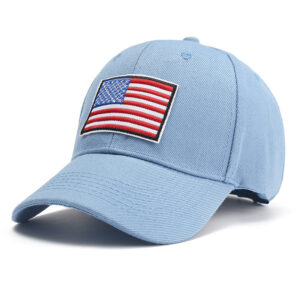 Embroidered logo baseball cap