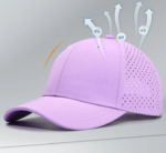 MOQ Customized Laser Punching Baseball Hat Customized Pure Cotton High Quality Sports Hat 3D Embroidered Logo - 图片 3