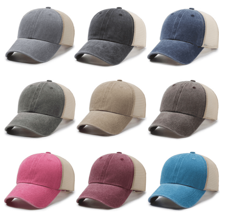 Customized logo for mesh cap