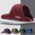 Customized logo for denim baseball cap