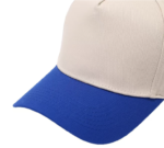 MOQ5 panel color blocked pure cotton baseball cap custom embroidery logo custom sports cap logo - 图片 6