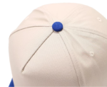 MOQ5 panel color blocked pure cotton baseball cap custom embroidery logo custom sports cap logo - 图片 2