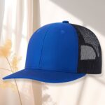 MOQ customized Charleston mesh cap embroidered logo customized advertising cap pure cotton baseball cap