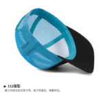 MOQ customized Charleston mesh cap embroidered logo customized advertising cap pure cotton baseball cap - 图片 6