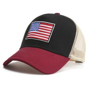 Mesh hat embroidered logo