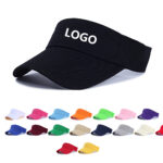 MOQ customized empty top hat, pure cotton sun hat, customized logo embroidery printing, logo advertising hat production - 图片 6