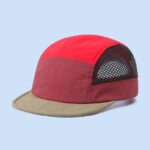 Summer Speed Dry Color blocked Flat brimmed Hat Customized Logo Outdoor Waterproof Sunscreen Baseball Hat Thin Breathable Sunshade Hat - 图片 5