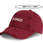 Customized baseball cap logo
