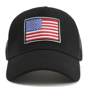 Embroidered logo baseball cap