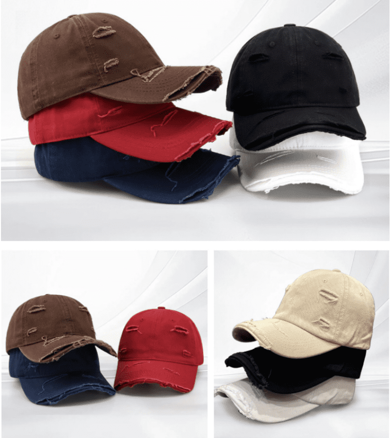 Customized baseball cap logo