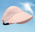 New Sunscreen and Sunshade Ceiling Cap Customized Logo Polyester Hat Printed Logo - 图片 4