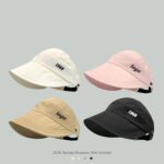 New Sunscreen and Sunshade Ceiling Cap Customized Logo Polyester Hat Printed Logo