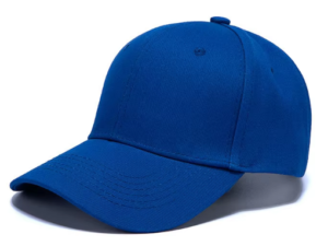 Customized embroidered logo on baseball cap