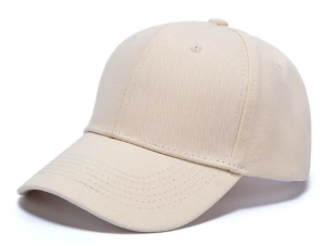 Customized embroidered logo on baseball cap