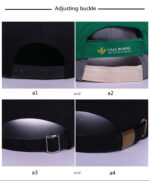 Embroidered logo sports cap