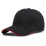Sandwich brim baseball cap customization