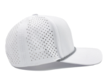 Customized embroidered logo printing on 5-panel rope cap, high-quality anti roll perforated baseball cap - 图片 3