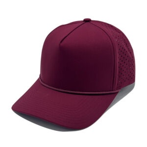 5-panel-rope-cap-perforated-baseball-cap-wine-red