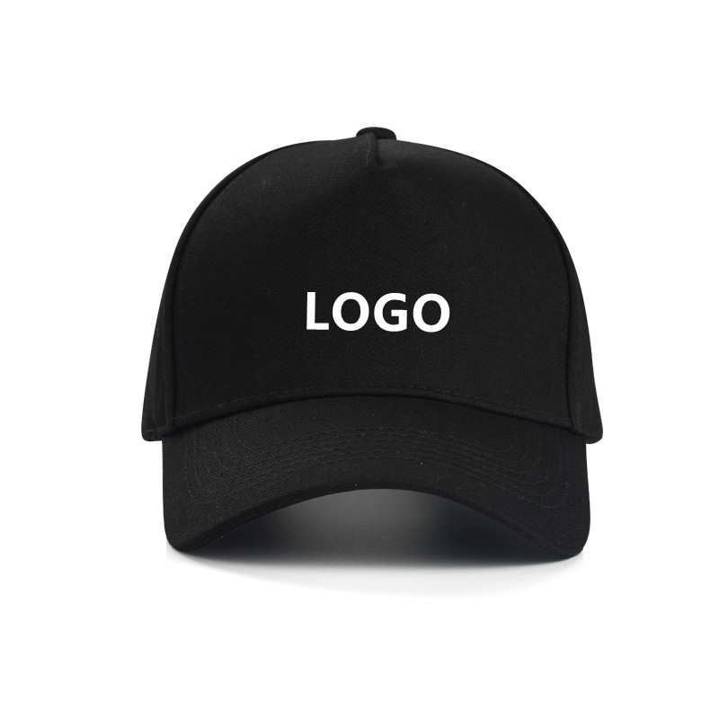 custom-logo-5-panel-baseball-cap-cotton (2) Custom Logo Blank Baseball Cap - Structured 5 Panel Solid Color Cotton Dad Hat - 图片 1