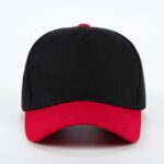 Bulk Custom Printed Promotional Caps - 5 Panel Structured Two-Tone Business Gift Hats