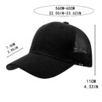 Wholesale Custom Logo 6-Panel Trucker Hats Cotton Front Blank Mesh Back Caps Bulk Custom Embroidery Snapback Hats - 图片 3