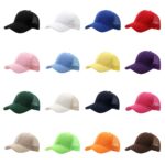 Wholesale Custom Logo 6-Panel Trucker Hats Cotton Front Blank Mesh Back Caps Bulk Custom Embroidery Snapback Hats - 图片 4