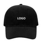 Wholesale Custom Logo 6-Panel Trucker Hats Cotton Front Blank Mesh Back Caps Bulk Custom Embroidery Snapback Hats