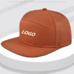 custom-logo-7-panel-hat-flat-brim-baseball-cap-1