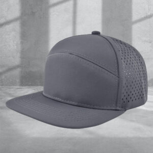 custom-logo-7-panel-hat-flat-brim-baseball-cap-2