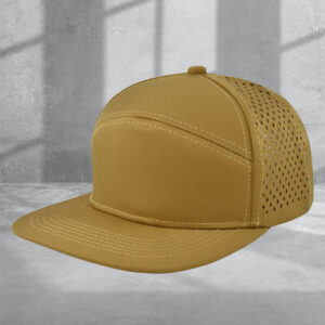 custom-logo-7-panel-hat-flat-brim-baseball-cap-4