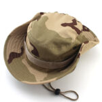 Premium Custom Logo Camo Boonie Hat with String Adjustable Safari Bucket Hats Blank Tactical Military Cap Wholesale - 图片 6
