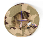 Premium Custom Logo Camo Boonie Hat with String Adjustable Safari Bucket Hats Blank Tactical Military Cap Wholesale - 图片 2