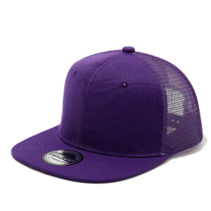 custom-logo-flat-brim-trucker-hat-6-panel-1
