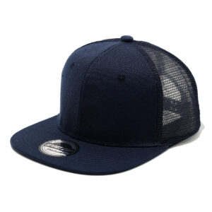 custom-logo-flat-brim-trucker-hat-6-panel-4
