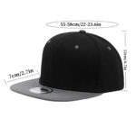 custom-logo-snapback-hat-flat-brim-baseball-cap-1