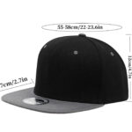 custom-logo-snapback-hat-flat-brim-baseball-cap-1