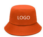 Wholesale Custom Logo 100% Cotton Bucket Hats Wide Brim Sun Protection Blank Fisherman Caps Bulk Embroidery Gorras
