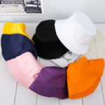 Wholesale Custom Logo 100% Cotton Bucket Hats Blank Unstructured Sun Caps Bulk Custom Embroidery Fisherman Hats - 图片 4