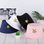 Premium Custom Logo Cotton Bucket Hat Packable Outdoor Sun Protection Caps Blank Fisherman Hats Wholesale Bulk