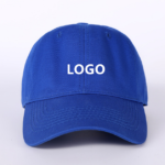 Bulk Plain Unstructured 6 Panel Hat for Customization - Royal Blue Promotional Gift Caps