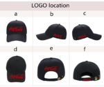 Custom Logo 6 Panel Baseball Cap - Structured Red Cotton Sports Dad Hat - 图片 6