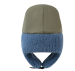 Unisex Vintage Suede Style Winter Trapper Hat - Dark Grey Sherpa Lined Bomber Aviator Cap with Ear Flaps, Thermal Ushanka Snow Hat for Men Women - Image 2