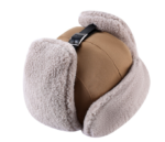 Unisex Vintage Suede Style Winter Trapper Hat - Dark Grey Sherpa Lined Bomber Aviator Cap with Ear Flaps, Thermal Ushanka Snow Hat for Men Women - Image 3