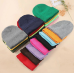 Custom Logo Knit Beanie Hats | Wholesale Blank Cuffed Winter Beanies for Brands