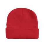 Custom Logo Knit Beanie Hats | Wholesale Blank Cuffed Winter Beanies for Brands - Image 2