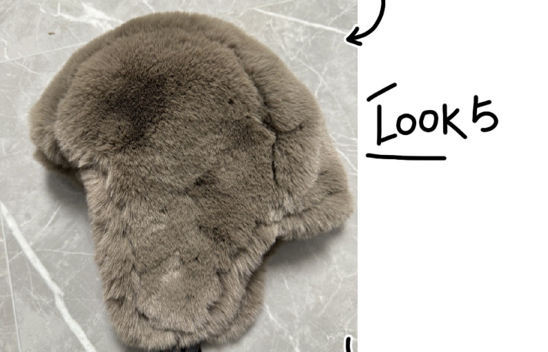 Unisex Suede Winter Trapper Hat - Vintage Star Patch Bomber Aviator Cap with Faux Fur Ear Flaps & Buckle, Thermal Ushanka Snow Hat for Men Women - Image 5