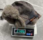 Unisex Suede Winter Trapper Hat - Vintage Star Patch Bomber Aviator Cap with Faux Fur Ear Flaps & Buckle, Thermal Ushanka Snow Hat for Men Women - Image 2