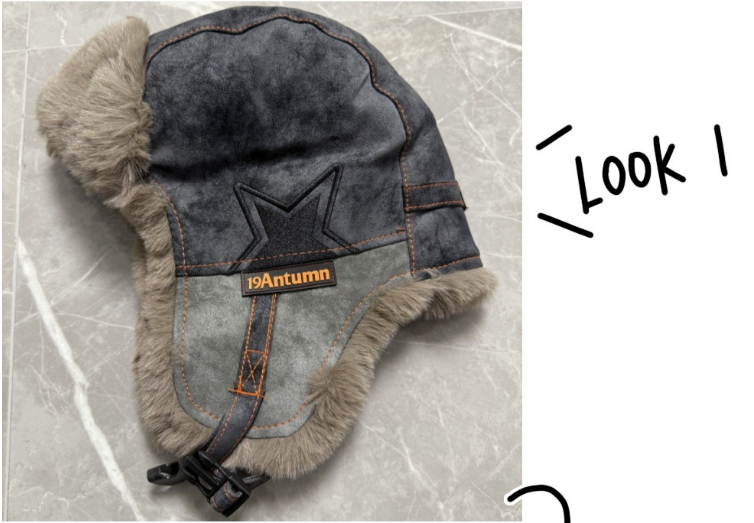 Unisex Suede Winter Trapper Hat - Vintage Star Patch Bomber Aviator Cap with Faux Fur Ear Flaps & Buckle, Thermal Ushanka Snow Hat for Men Women - Image 3